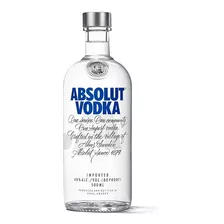 Vodka Absolut Original De Suecia X 500 Ml