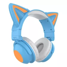 Audífonos Plegables Con Forma De Oreja De Gato, Led, Inalá