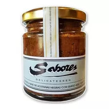 Sabores Pasta De Aceitunas Negras, Queso Azul Y Nueces 180g