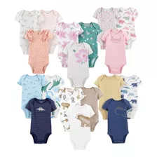 Kit 3 Body Bebe Carters Menino - Importado - Envio 24hs