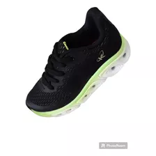 Tenis K360 Energy Impulso Preto/amarelo Neon