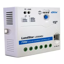 Ls3024eu Controlador De Carga Solar Pwm 30a 12/24v Epever