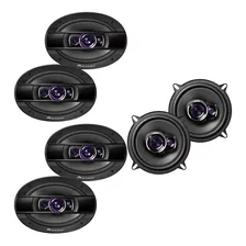 4 Alto Falante 6x9 69 Pioneer 800w Quadriaxial + 5 Polegadas