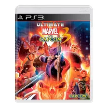 Jogo Ultimate Marvel Vs Capcom 3 Ps3 Mídia Física Original