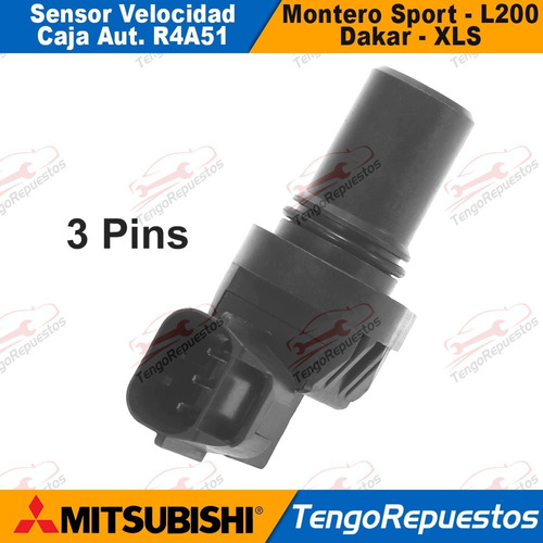 Sensor Velocidad Caja Automat Mitsubishi Montero L200 Salida Foto 5