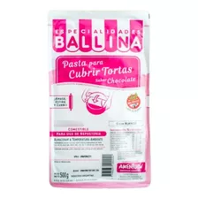 Pasta Ballina Chocolate Cubre Tortas 500g