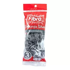 Esponja Silver Inoxidable 3 Unidades Fibro | Comaac