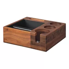 Espresso Coffee Organizador Caja De Madera Para Cafe