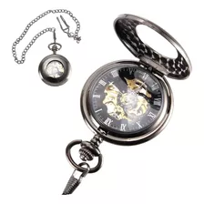 Relógio De Bolso Mecânico Automático Vintage Barato