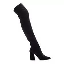 Botas Bucaneras Elastizadas Base Plataforma Taco Mujer Moda