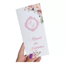 Manual De Padrinhos Ou Damas - 10 Unidades