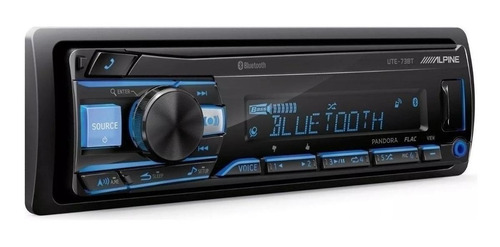 Autoestreo Alpine Ute-73bt Radio/usb/bluetooth Rgb  Foto 2