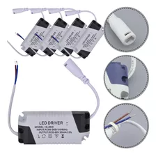 Kit 5 Driver Led Reator Fonte Para Painel 18-24w 25w Bivolt