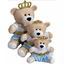 Kit Trio Ursos Princesa Infantil Bebe P/nichos Decorativos 