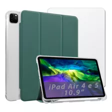 Capa Smart P/ iPad Air 5 4 10.9 Pol Cover Case + Película
