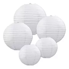 5 Lámparas Bola De Papel Arroz China 50 Cm