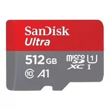 Tarjeta De Memoria Sandisk Sdsquar-512g-gn6ma Ultra Con Adaptador Sd 512gb