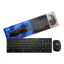 Kit Teclado Mouse Sem Fio Multilaser Tc202 Português Brasil