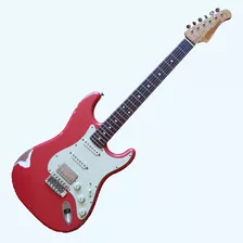 Xotic Stratocaster Xsc2 (h-s-s) Fiesta Red No Fender Custom