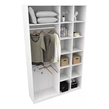 Armário Colmeia Cabideiro Duplo M9 100% Mdf Loja Closet