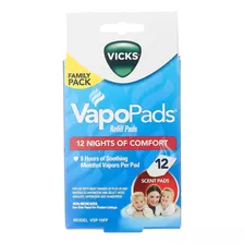 Refil Vapopads Aparelho Vick Vaporizer Com 12 Almofadas