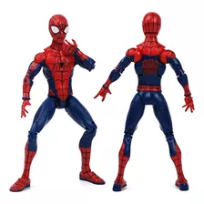 Boneco Homem Aranha Mochila Marvel Articulado Action Figure