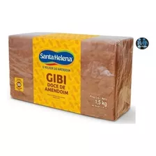 Doce De Amendoim Gibi Barra 1,5kg Santa Helena