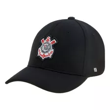 Boné Corinthians Supercap Aba Curva Símbolo Oficial