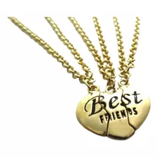 Pulseiras Best Friends Melhores Amigas Amizade Folheada B12