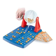 Jogo De Bingo Com 48 Cartela 90 Bolas 01 Globo Manivela