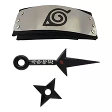 Kit Naruto Kunai Shuriken Minato E Bandana Ninja