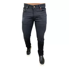 Calça Jeans Masculina Preta Skinny - Diesel Dfc Confortavel