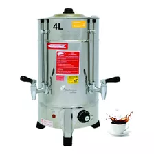 Cafeteira Industrial Elétrica 4 Litros 220v C42 - Consercaf Cor Prateado