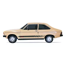 Acessorios Dodge Polara Gls Faixas Lateral Adesivos Par 1981
