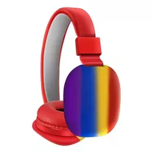 Auricular Bluetooth Multicolor Arcoíris Infantil Ah-806a