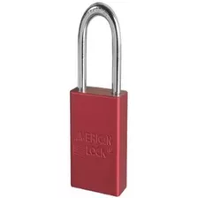 American Lock A1106red1key Candado Con Llave Aluminio Rojo