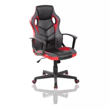 Silla Gamer Pc Roja Diseñada En Eco-cuero Alta Calidad Marca Zeyrum Colombia 