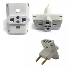 Adaptador Elétrico T 200 Pçs Tomada Benjamin Pino T 10a