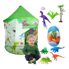 Carpa Infantil Dinosaurios + Huevo Con Dinosaurios De Regalo