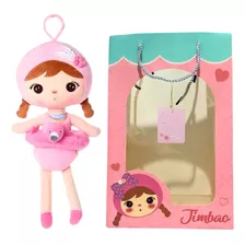 Boneca Metoo Jimbao Verão Flamingo C/ Sacola