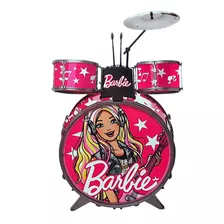 Bateria Musical Completa Barbie Glam Para Niñas Original 