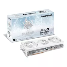 Tarjeta Video Powercolor Hellhound Spectral White 7800xt 16g