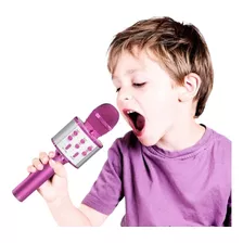 Microfone Bluetooth S/ Fio Karaoke Cores Infantil Promoção