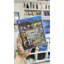 Gta 5 Ps4 Mídia Física Premium Edition Com Mapa Lacrado 