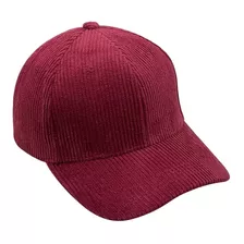 Gorra De Corderoy Estructura Visera Curva Regulable Hebilla