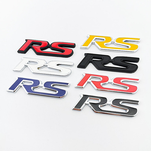 3d Metal Car Badge Para Honda Rs Logo Fit Jazz Civic Hrv Foto 7