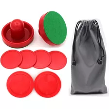 Kit De Paletas Para Air Hockey, Qtimal, 8 Piezas