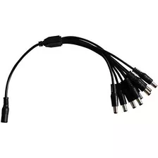 Zosi Dc 1 Hembra A 8 Salida Macho Cable De Alimentacion Divi