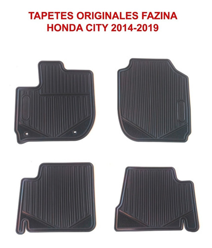 Tapetes Honda City Fazina Originales 2014-2020 Uso Rudo! Foto 2