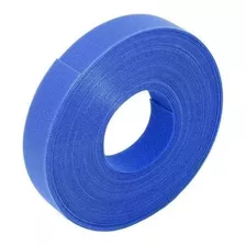 Rolo De Fita Velcro Qwik Tie 19mm X 3,6 Metros Azul